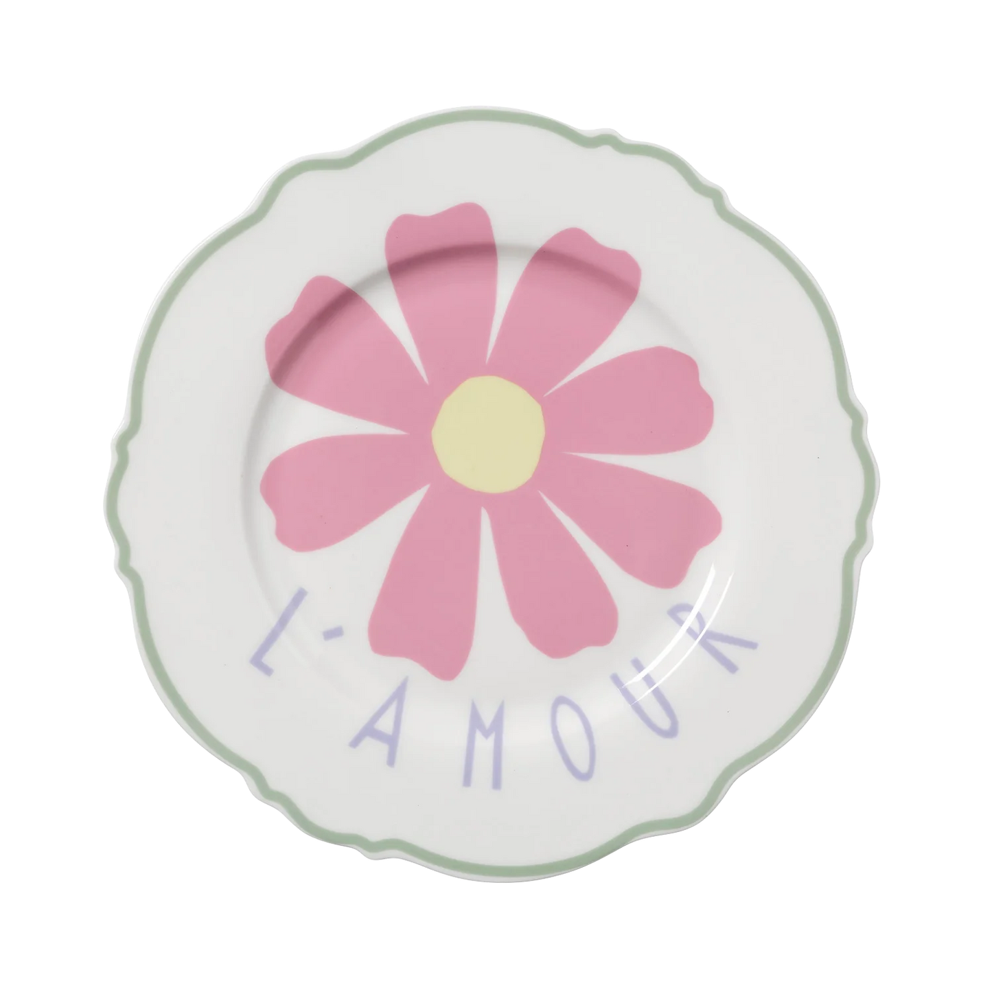 L'Amour Wave Dinner Plate