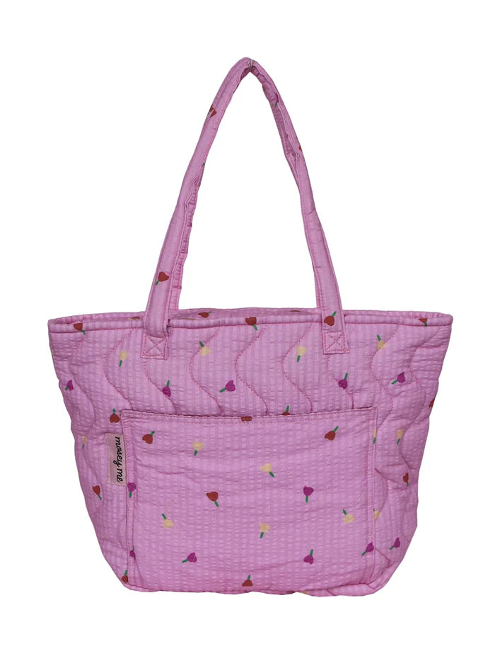 Forget Me Not Quilted Bag in Peony