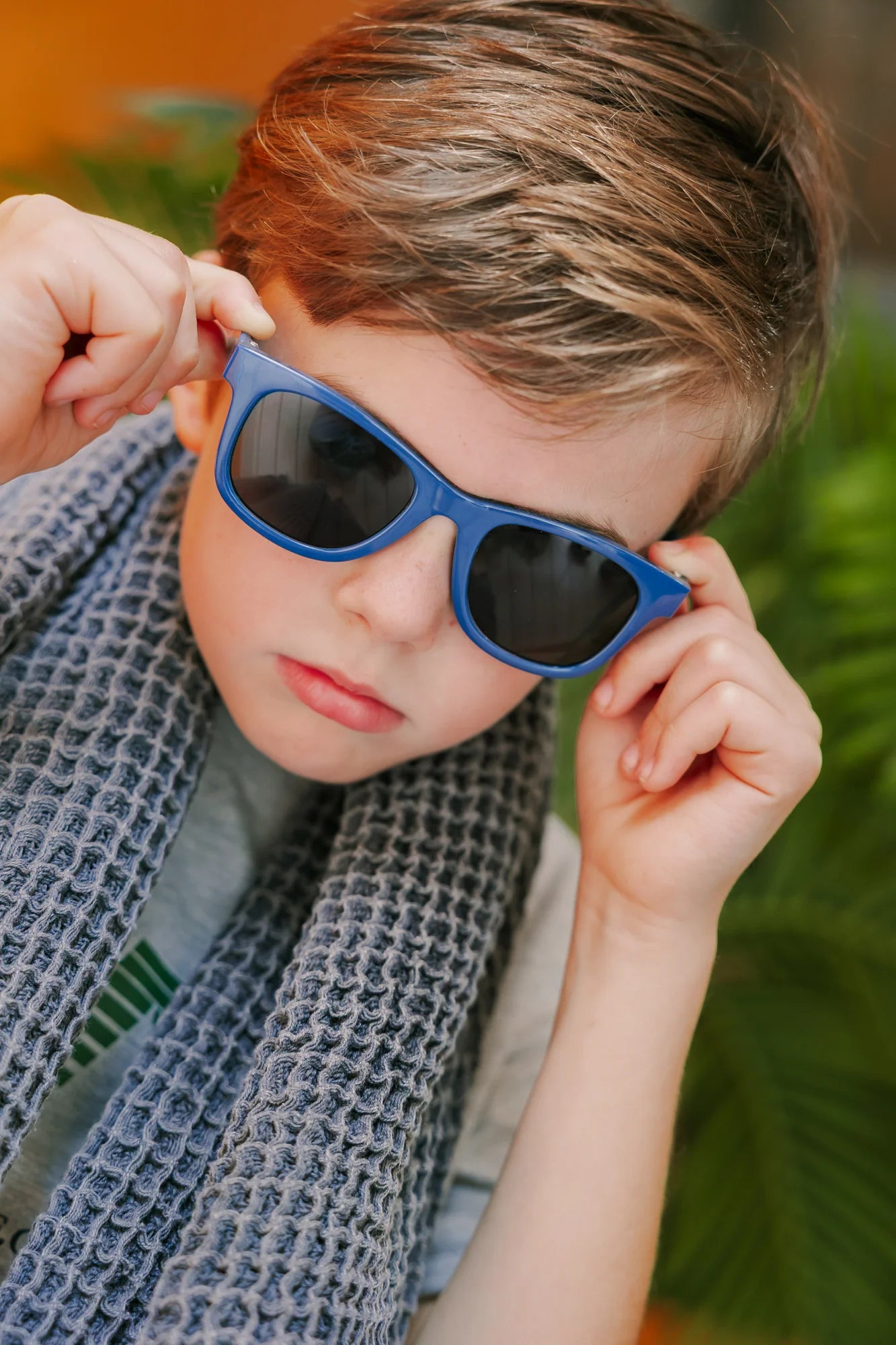 Gadget Sunglasses Blue Stars