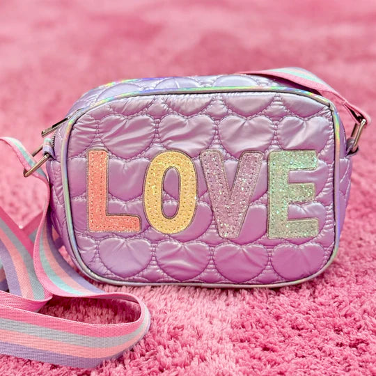 Purple Love Shoulder Bag