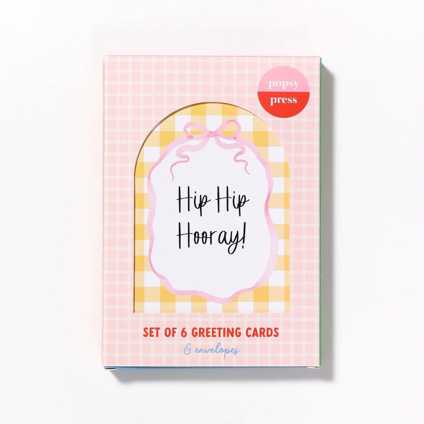 Happy Birthday Card Box Set of 6