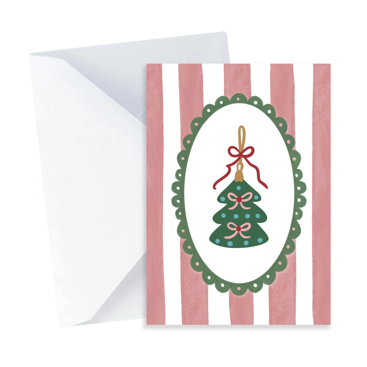 Christmas Tree Ornament Mini Card