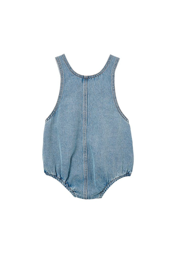 Utility Denim Playsuit