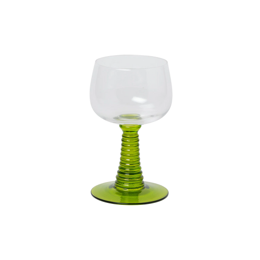 Green Wine Goblet