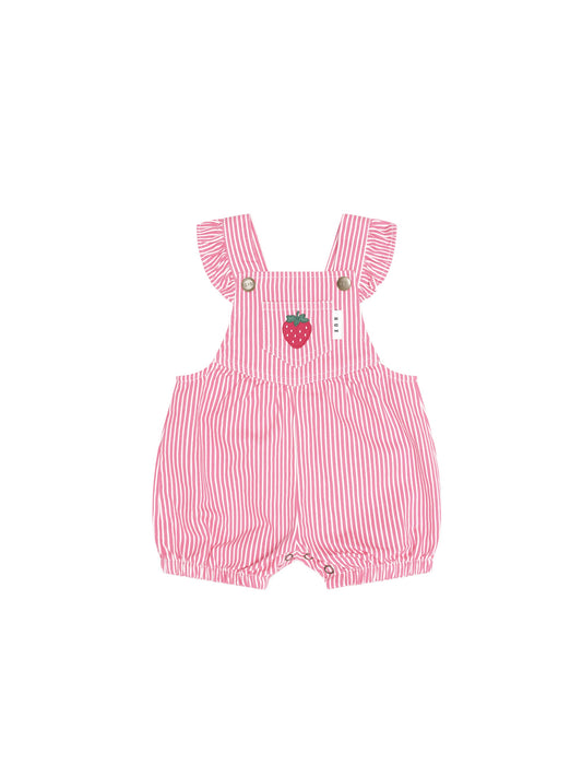 Strawberry Emb Stripe Playsuit
