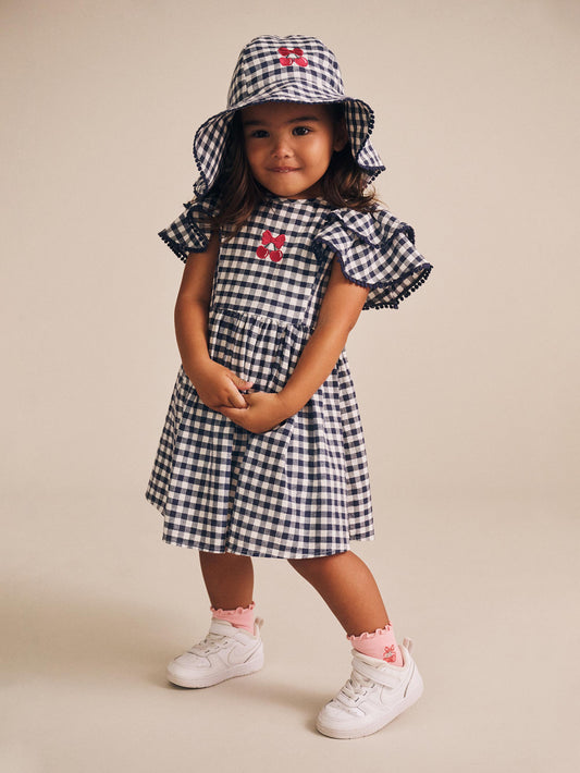 Cherry Pie Frill Dress Check