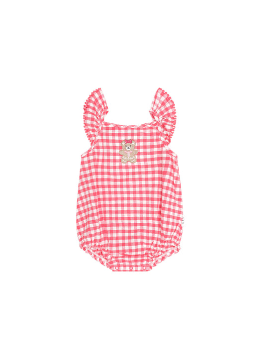 Gingerbread Huxette Bubble Romper
