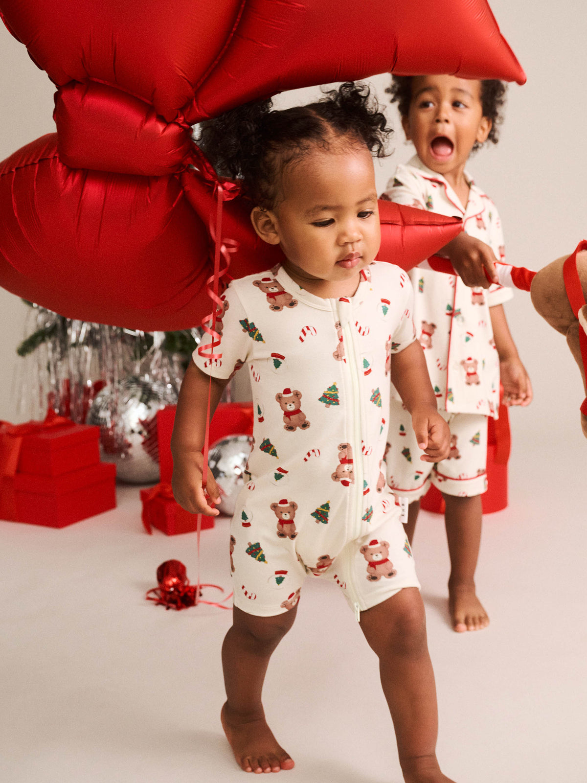 Festive Hux Zip Romper