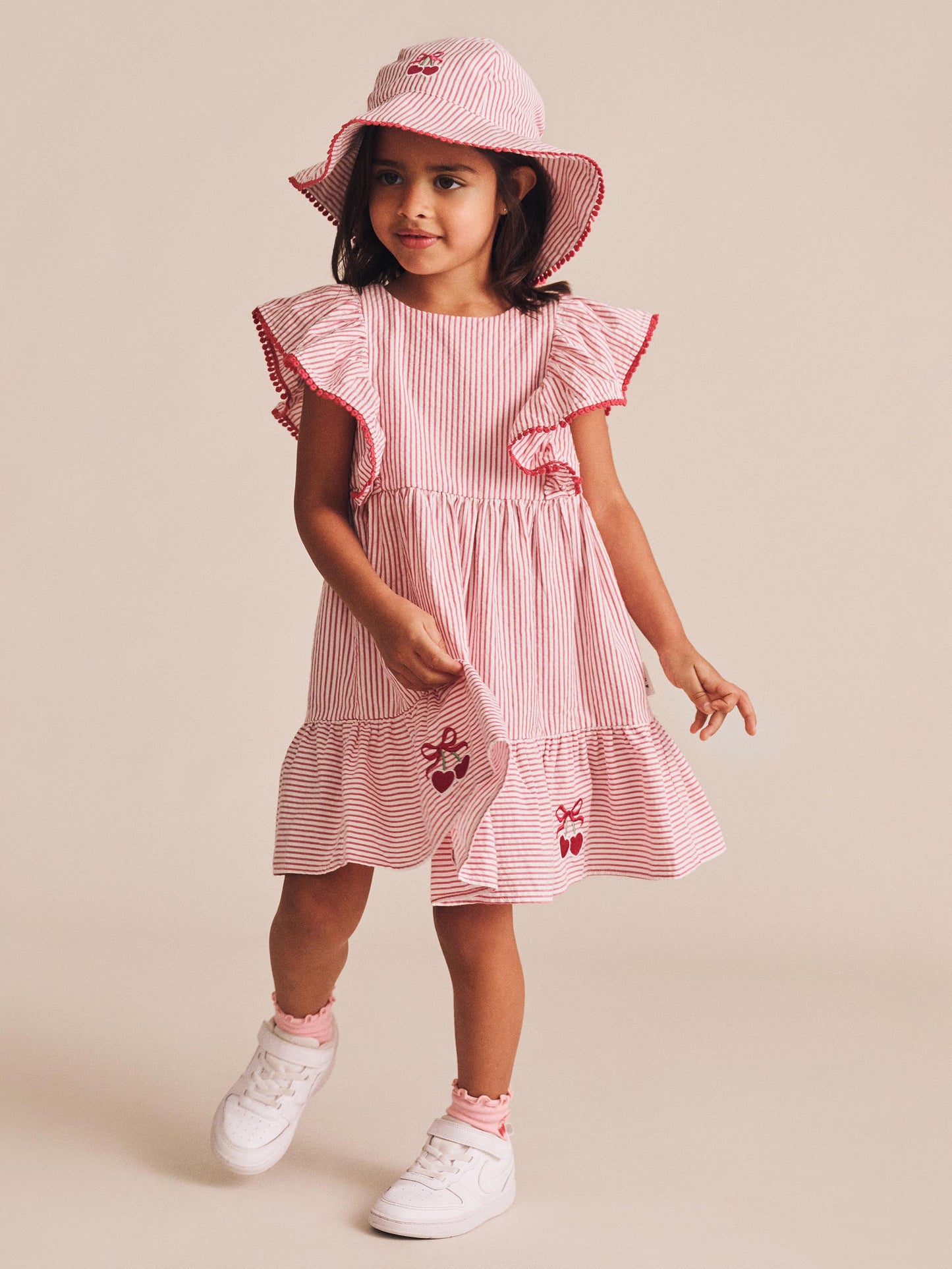 Cherry Pie Stripe Dress