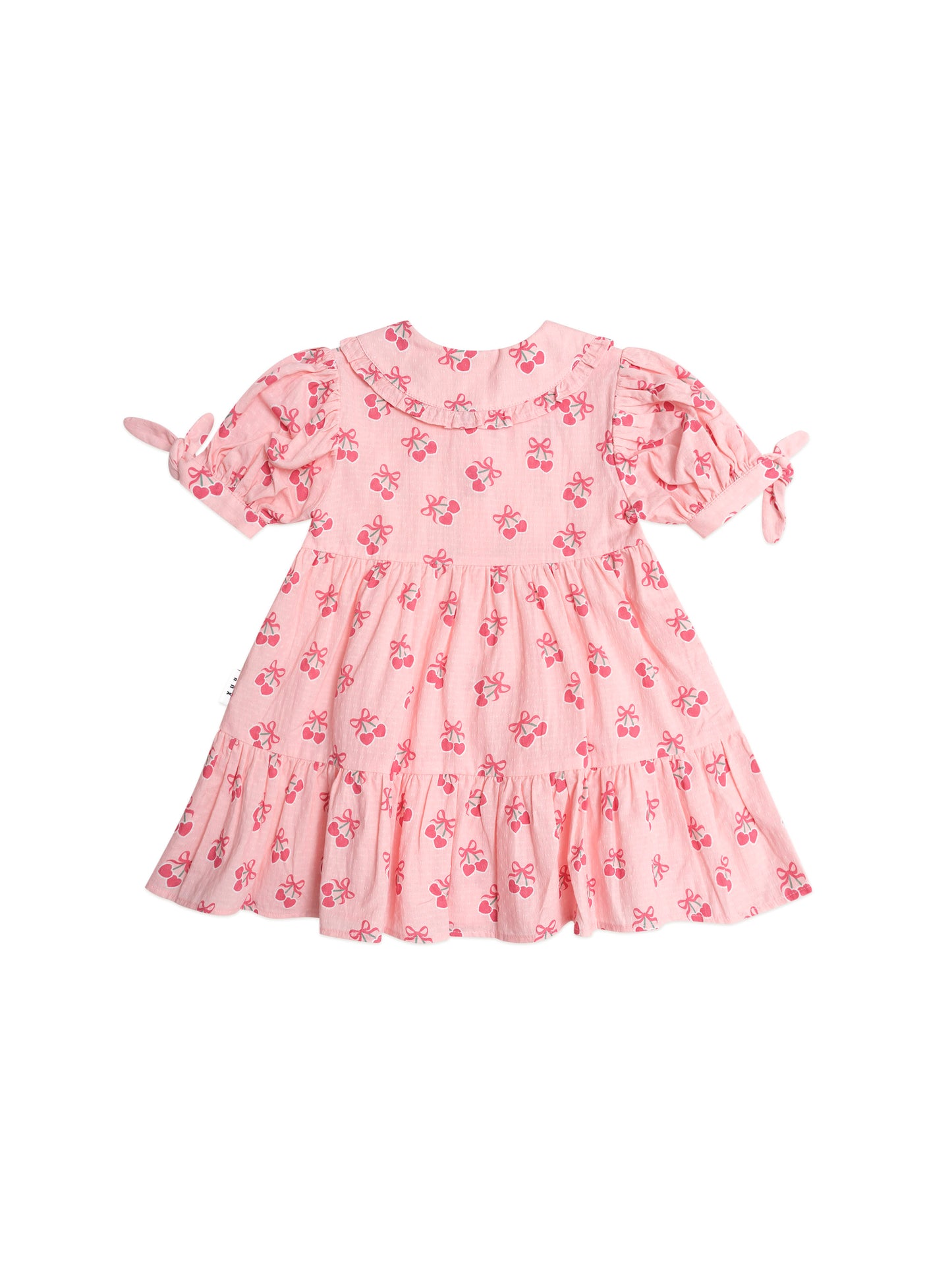 Cherry Pie Tiered Smock Dress
