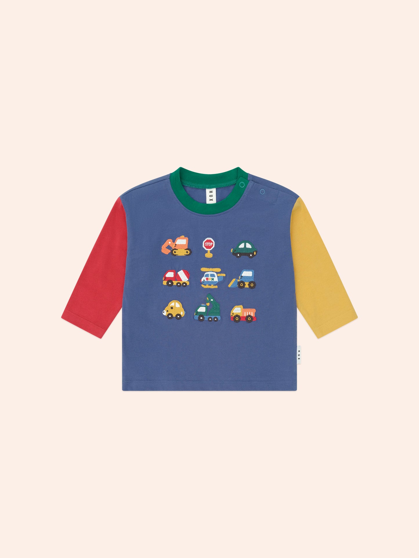 Colour Block Contruction Top