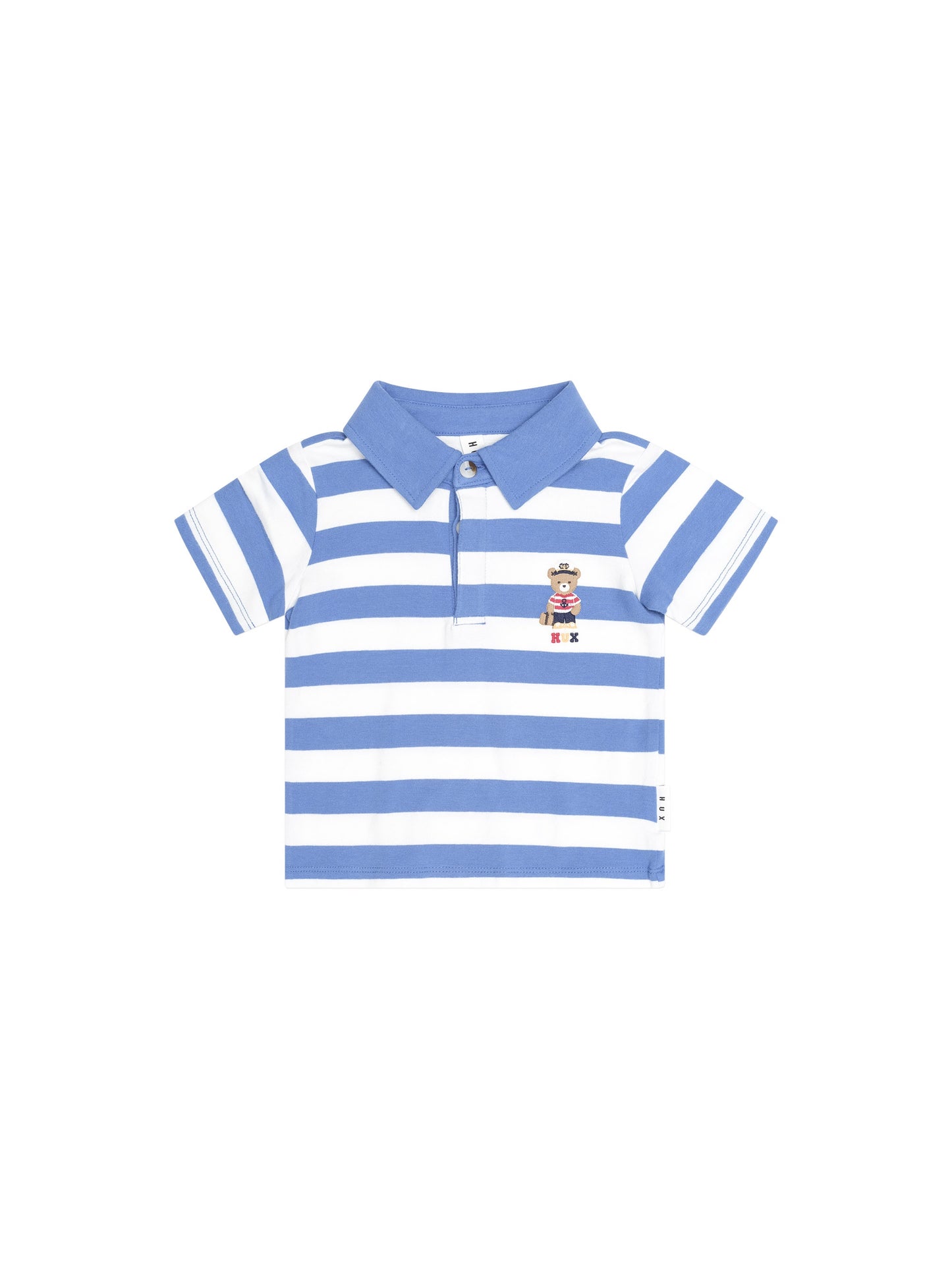 Nautical Stripe Standing Hux Polo