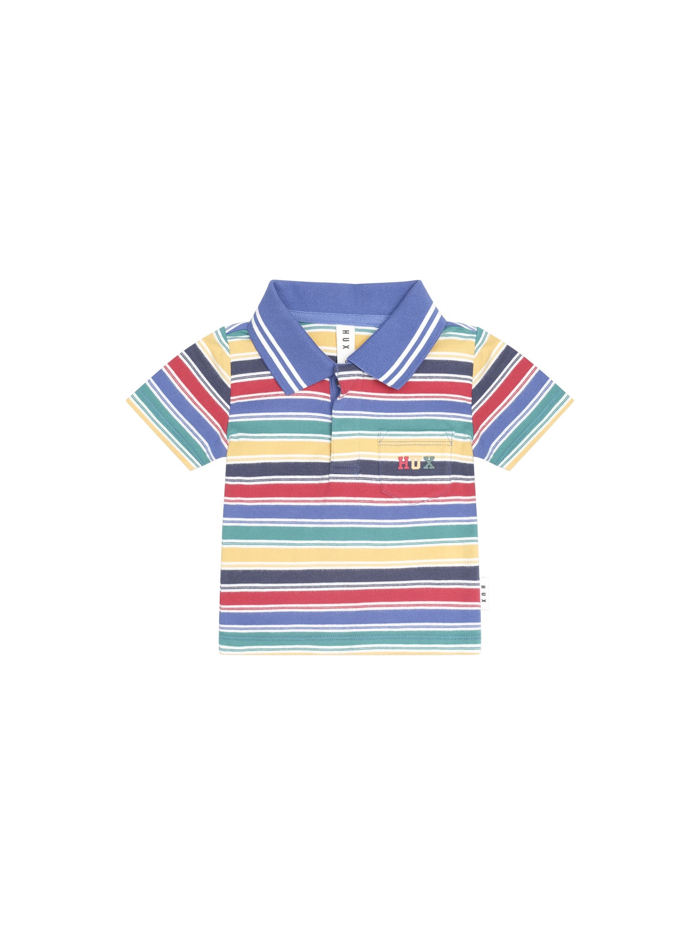 Vintage Stripe Hux Emb Polo