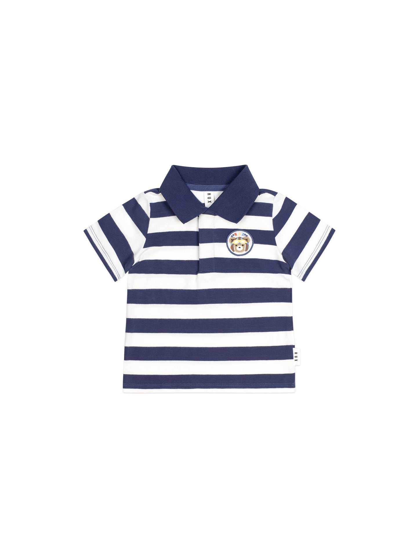 Stripe Polo Tee
