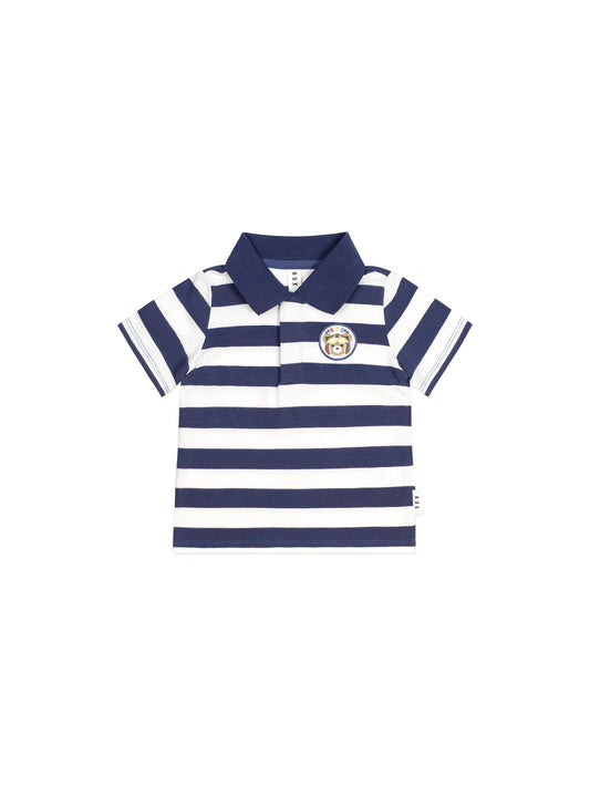Stripe Polo Tee