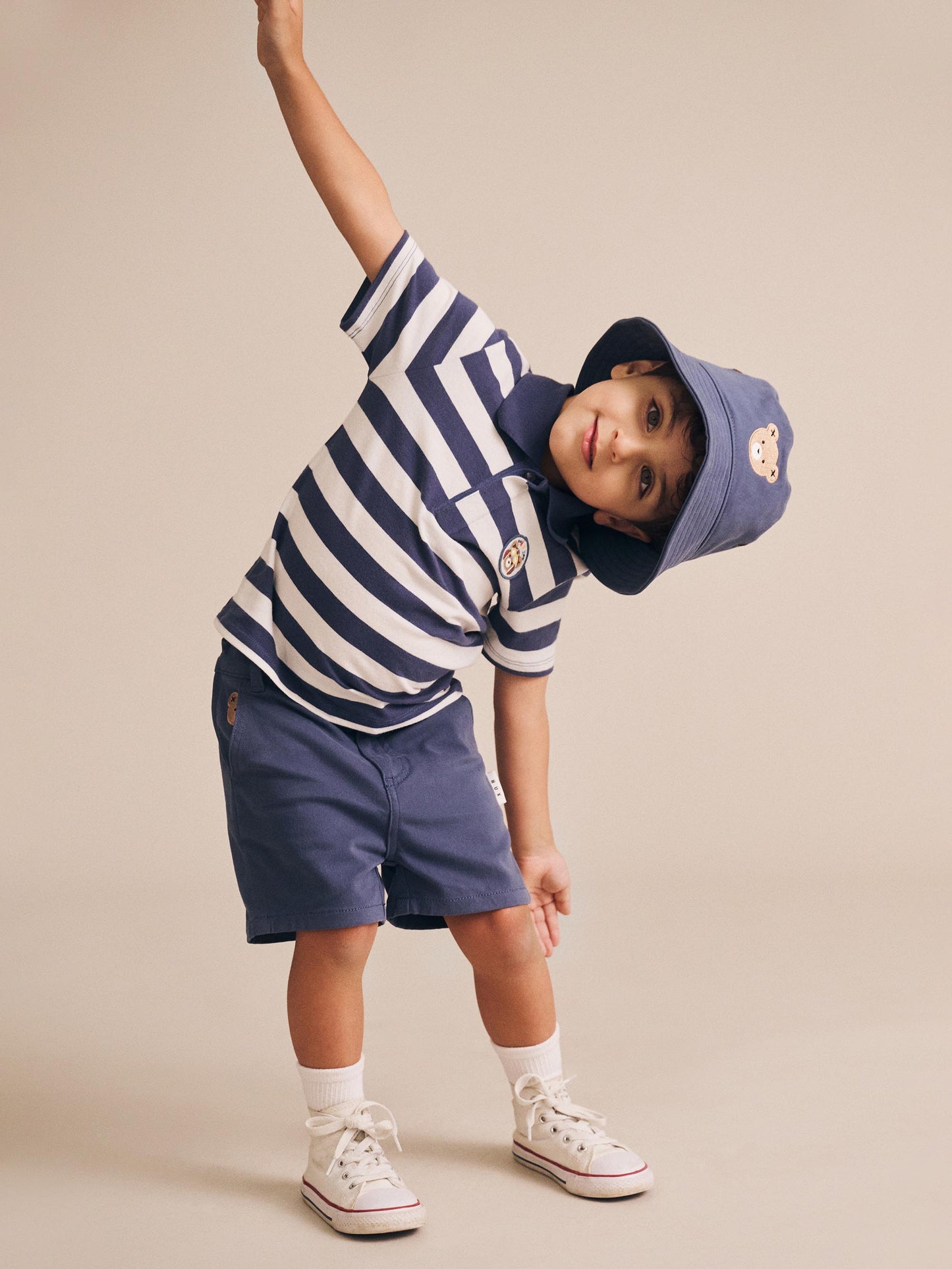 In the Navy Huxbear Chino Shorts