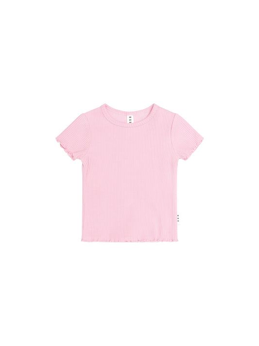 Strawberry Creme Rib Tee