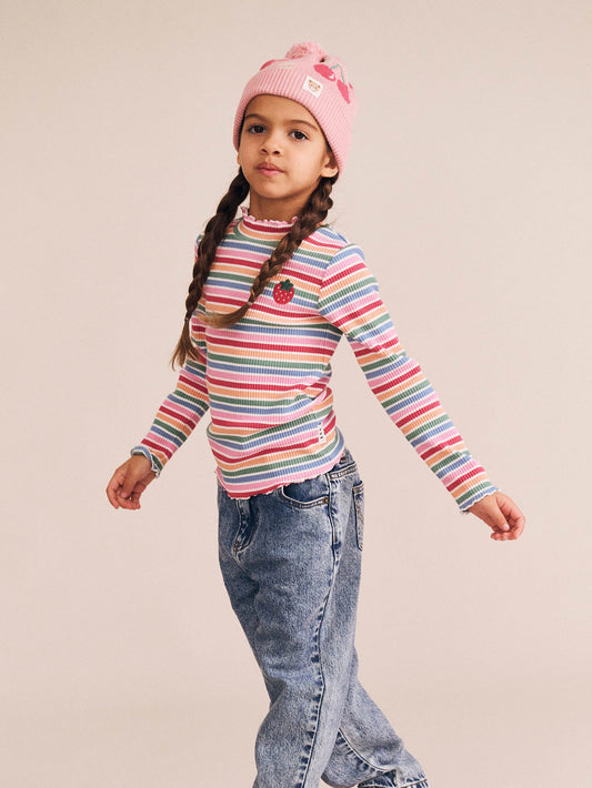Tutti Fruiti Stripe Rib Skivvy