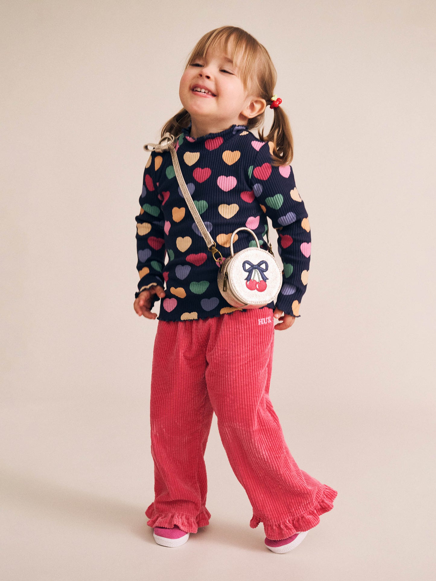 Multi Hearts Rib Skivvy