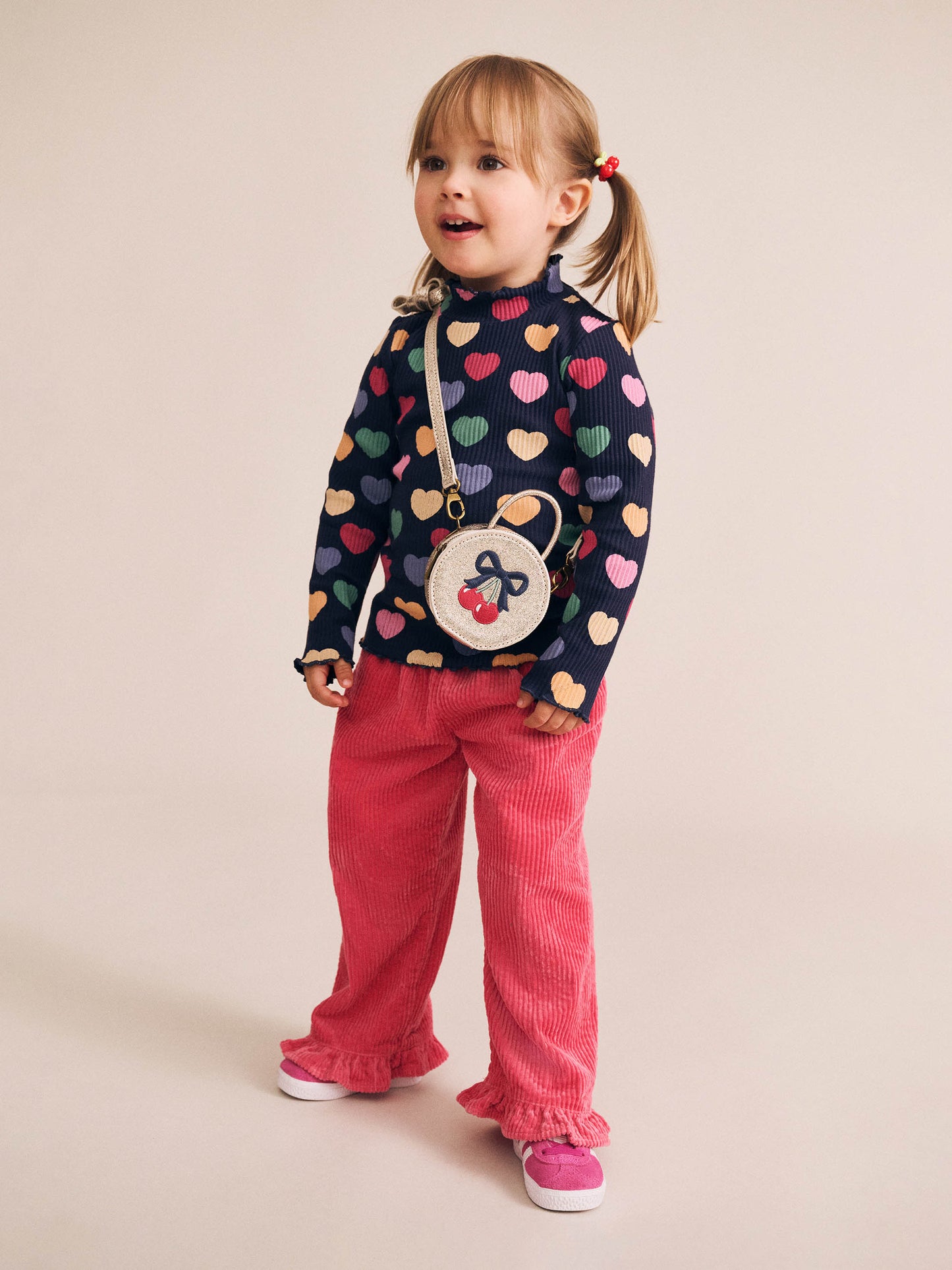 Multi Hearts Rib Skivvy