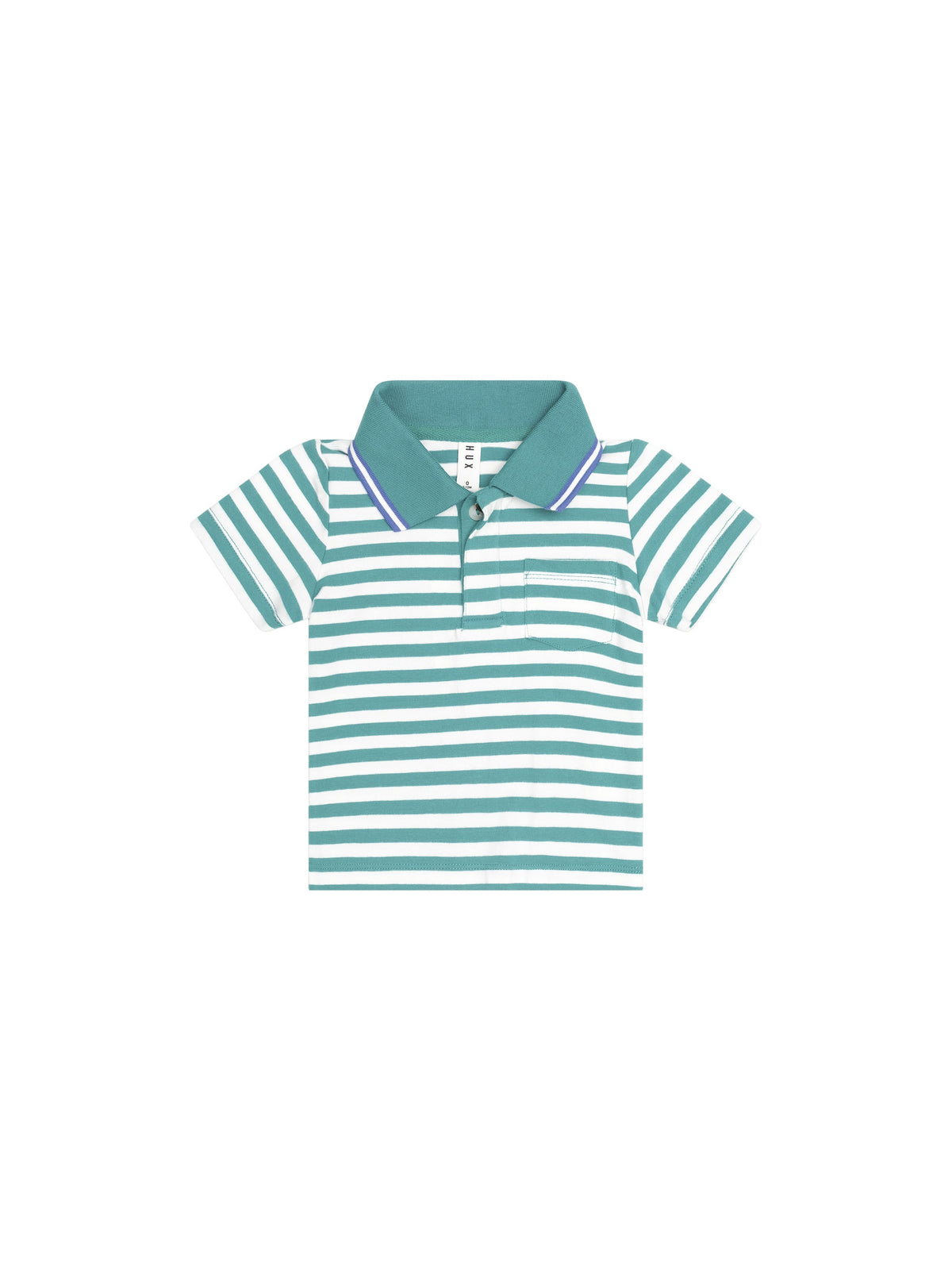 Green Stripe Polo