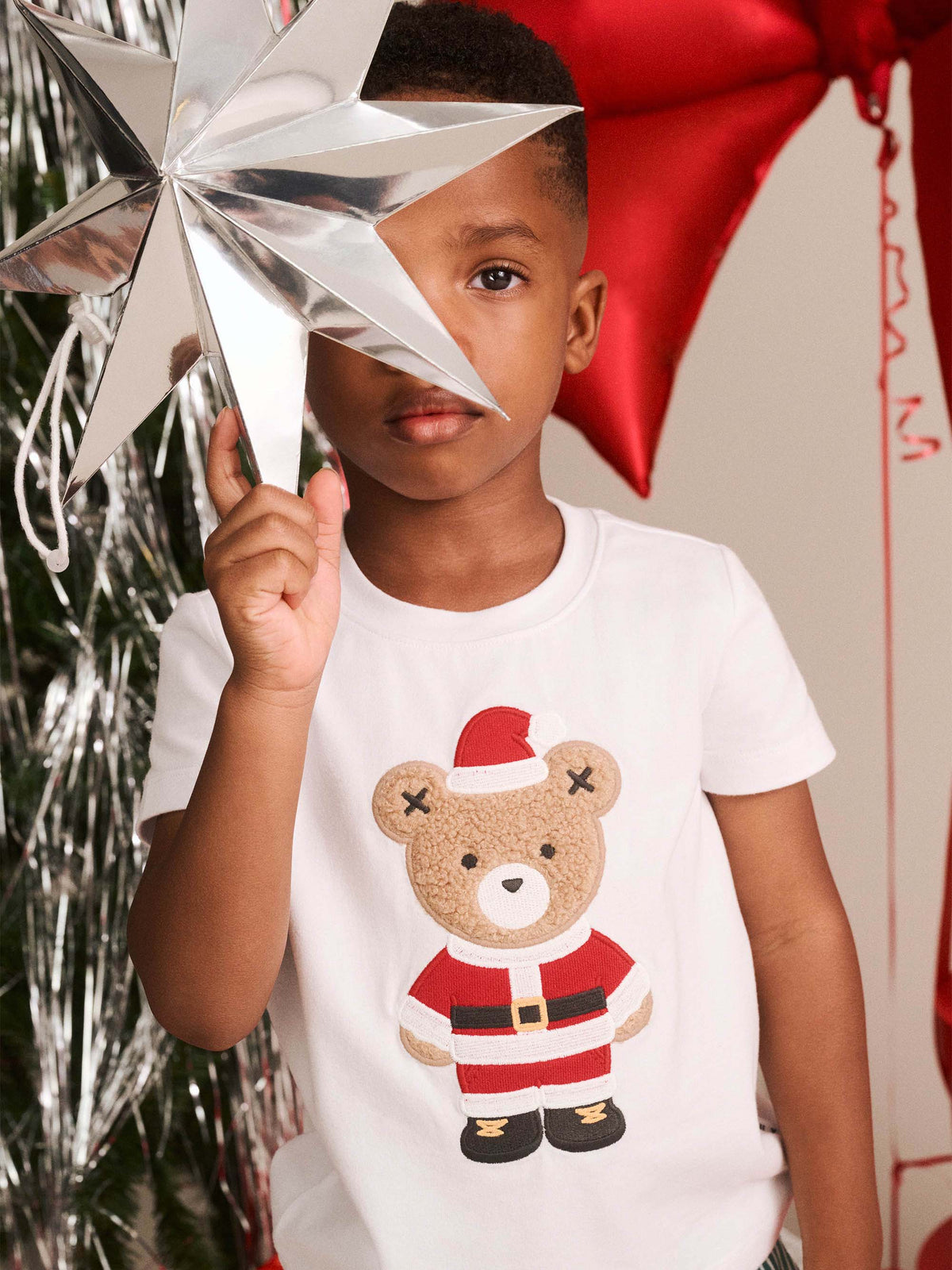 Father Xmas Tee White