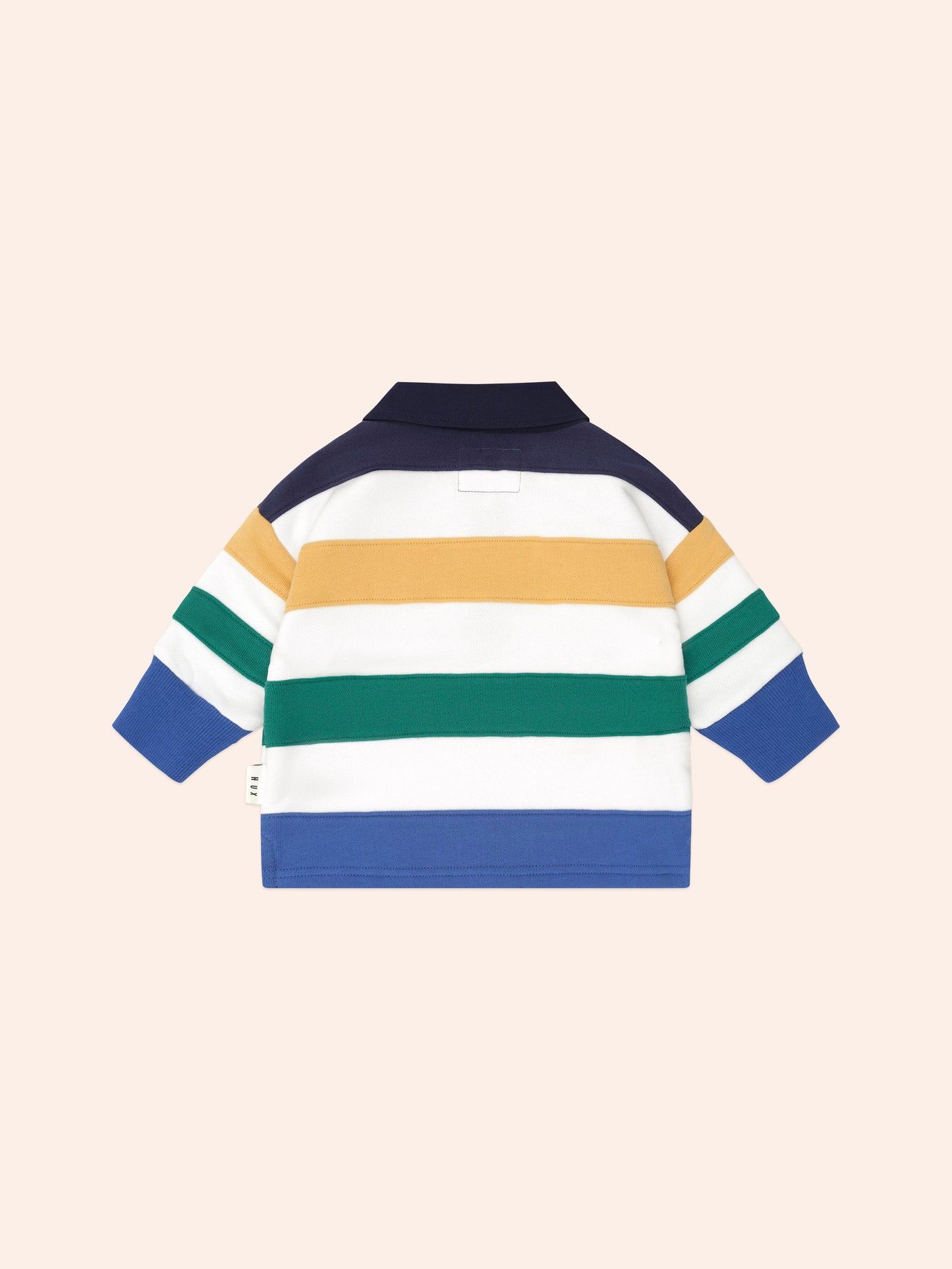 Colour Block Panelled Rugby