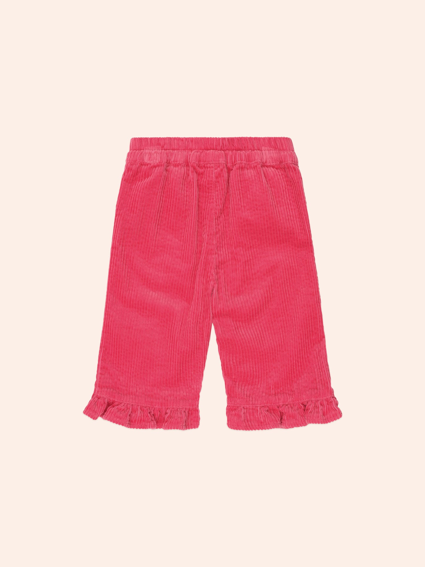Cord Frill Hem Pant
