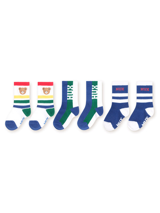 3pk Boys Sports Socks