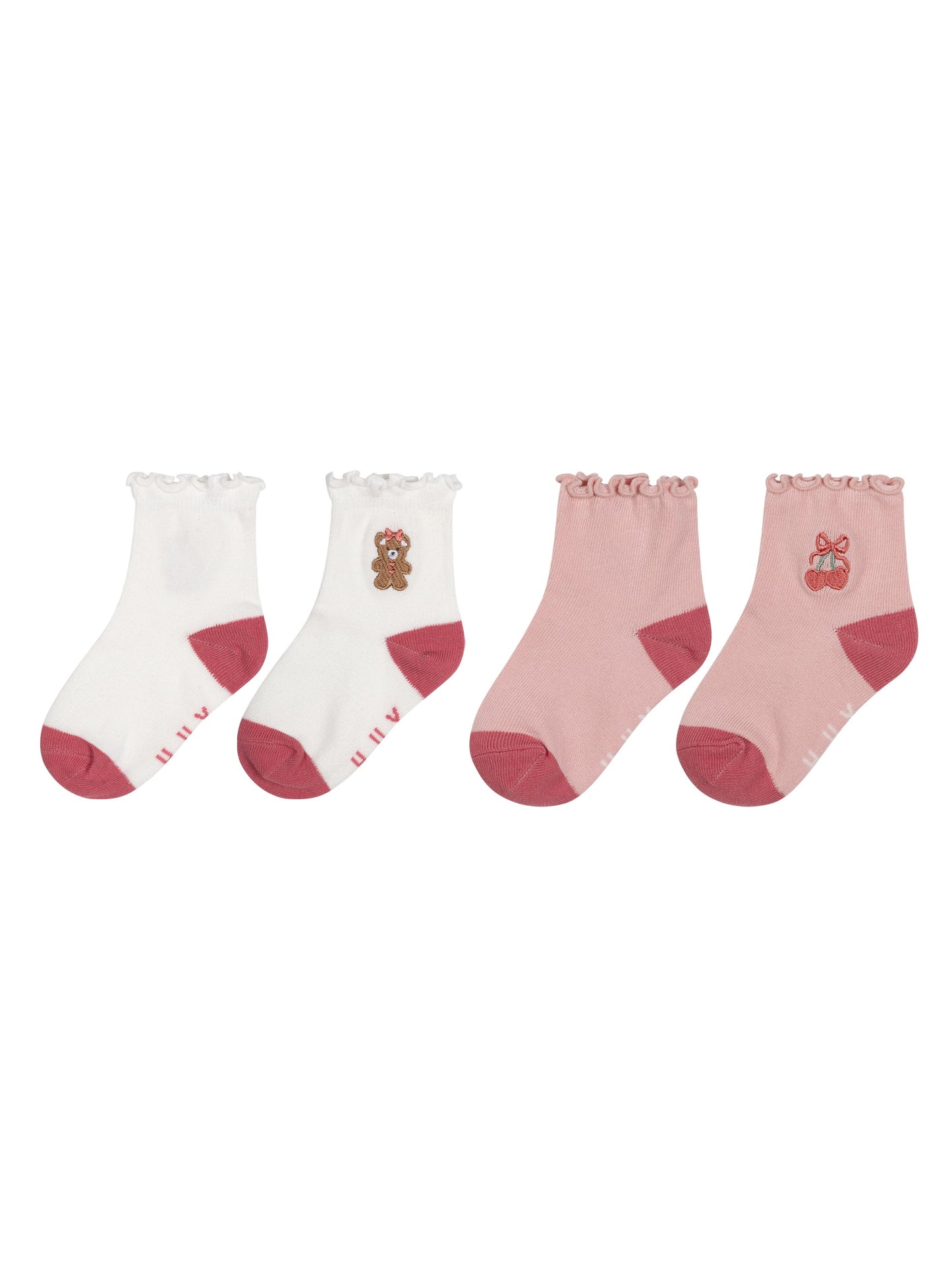 Frilly Festive Socks 2pk