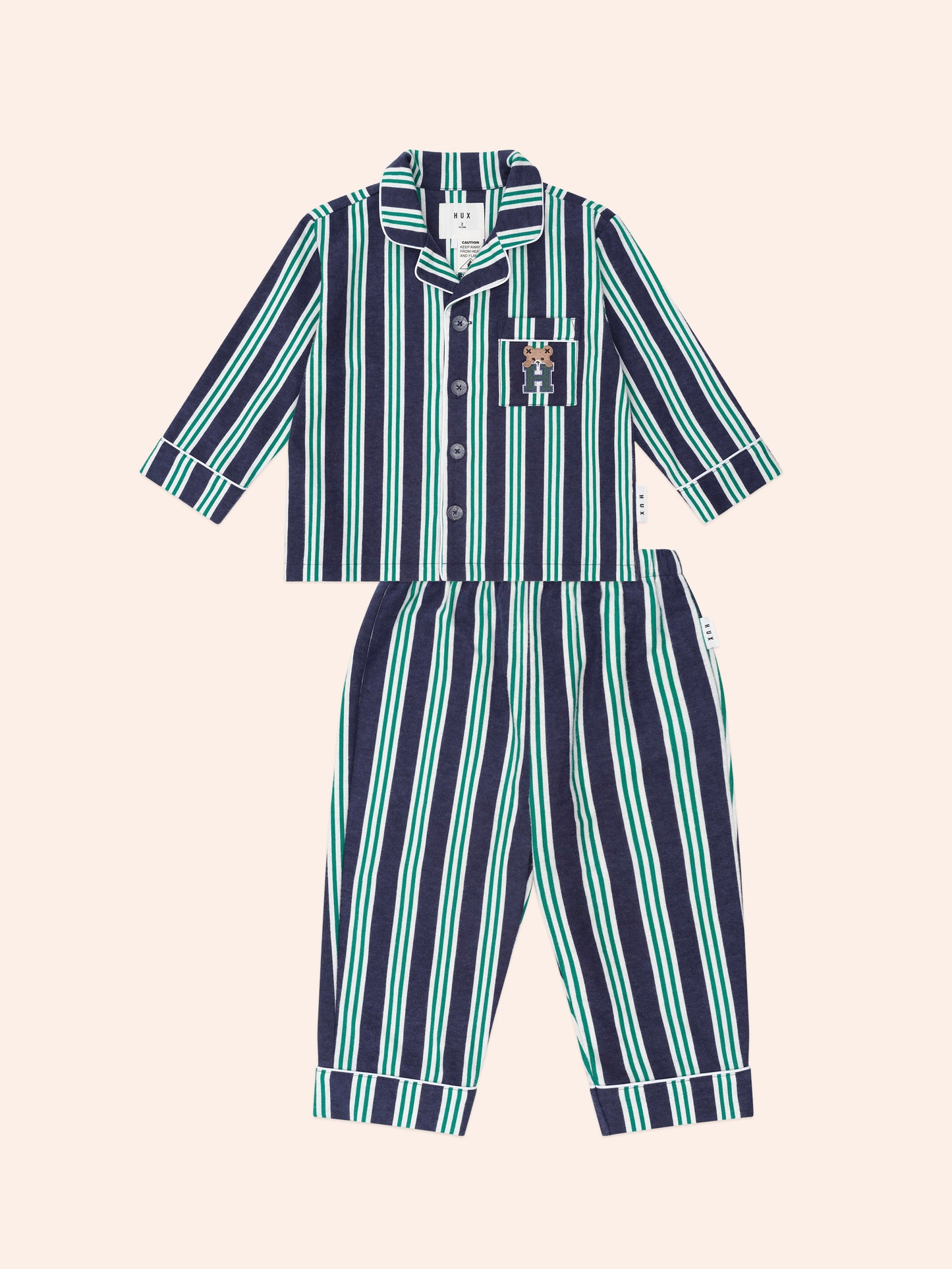 Classic Stripe Fannel Pj Set