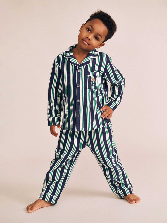 Classic Stripe Fannel Pj Set