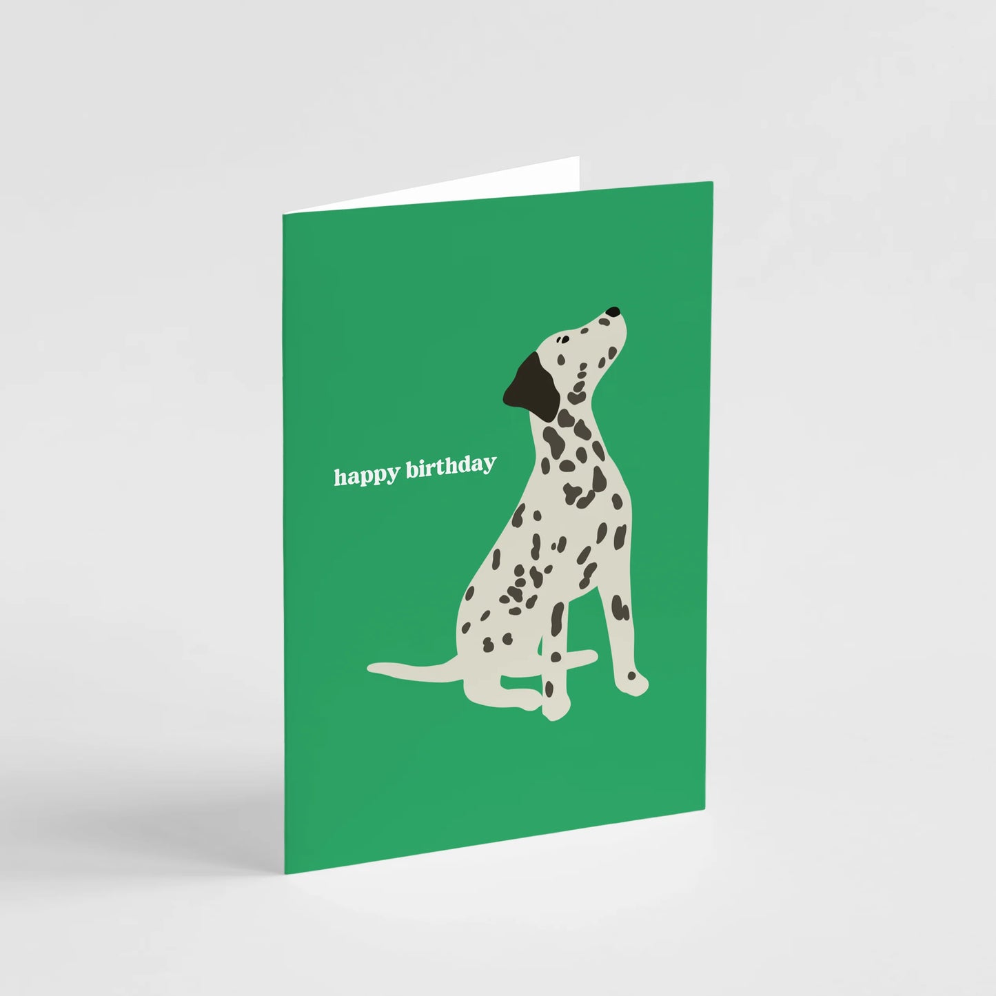 Dalmatian Happy Birthday Card