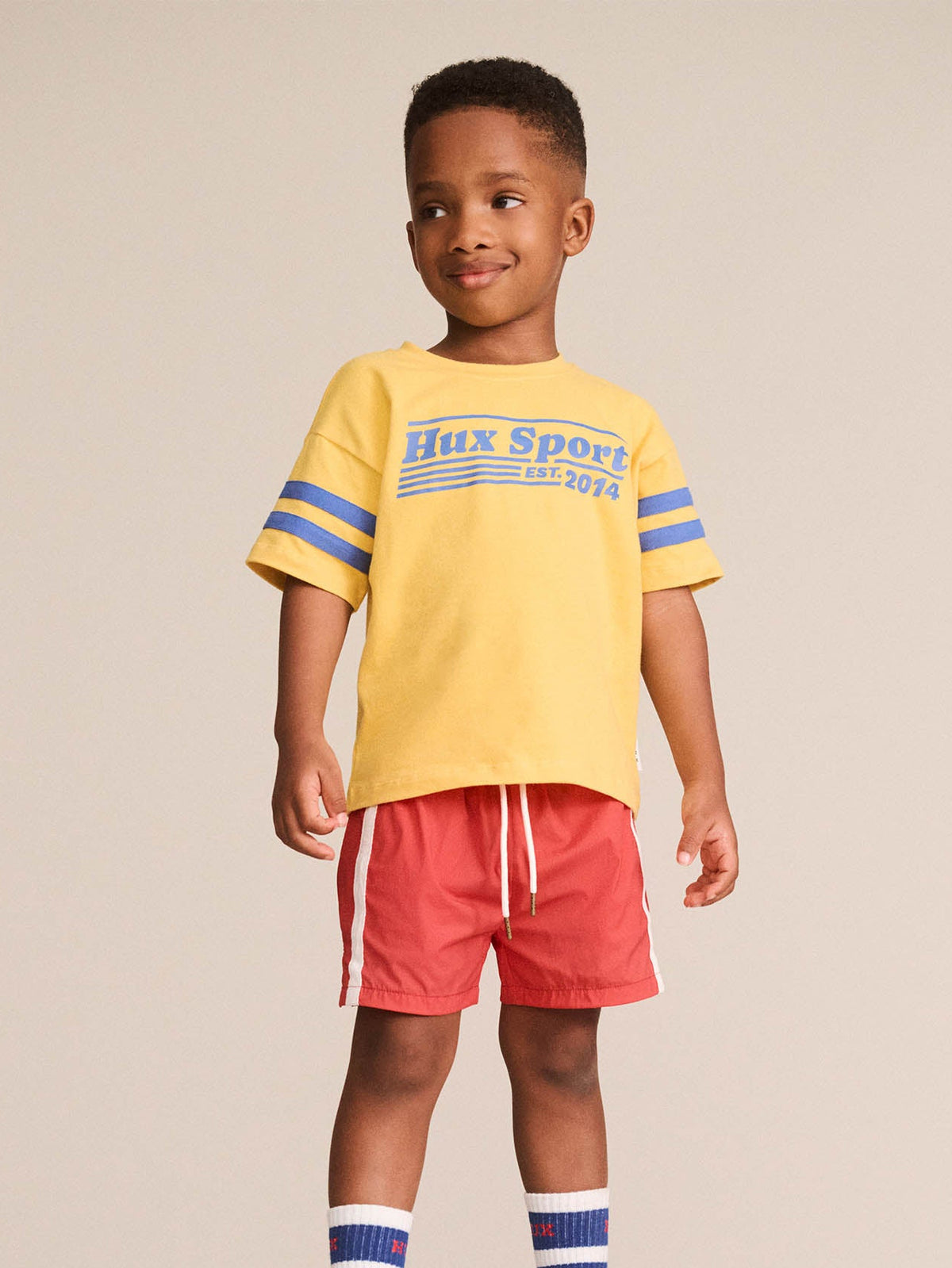 Hux Sport Sporty Stripe Tee