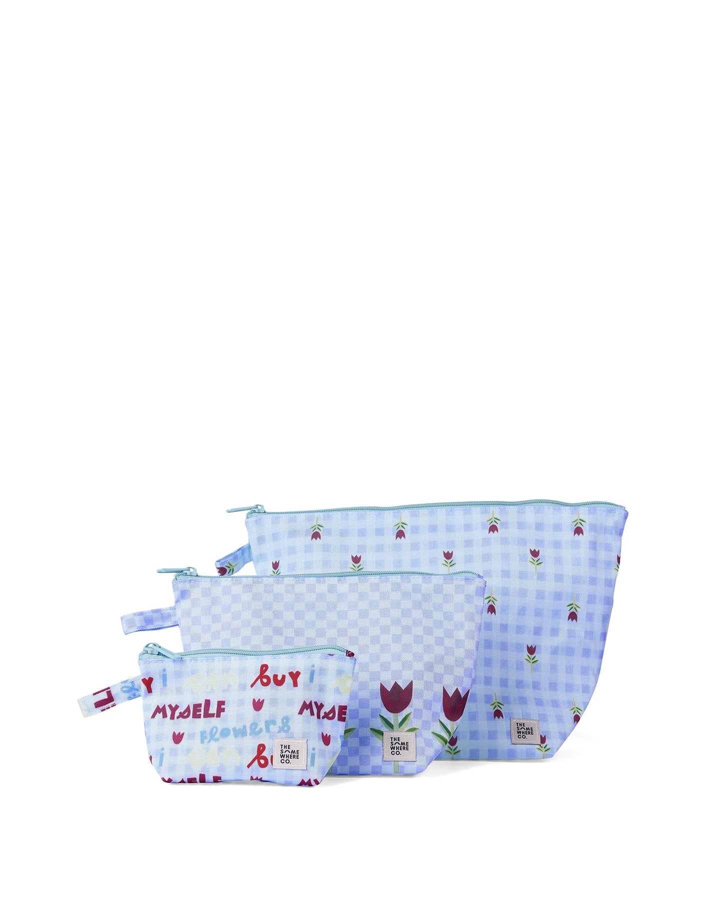 Buy Myself Flowers Handy Pouch Trio