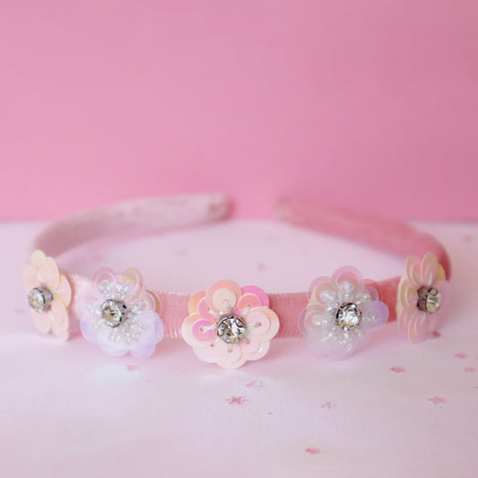 Jewel Flower Headband