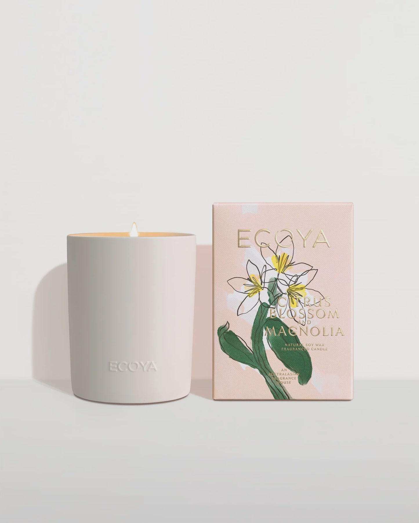 Citrus Blossom & Magnolia Ceramic Candle