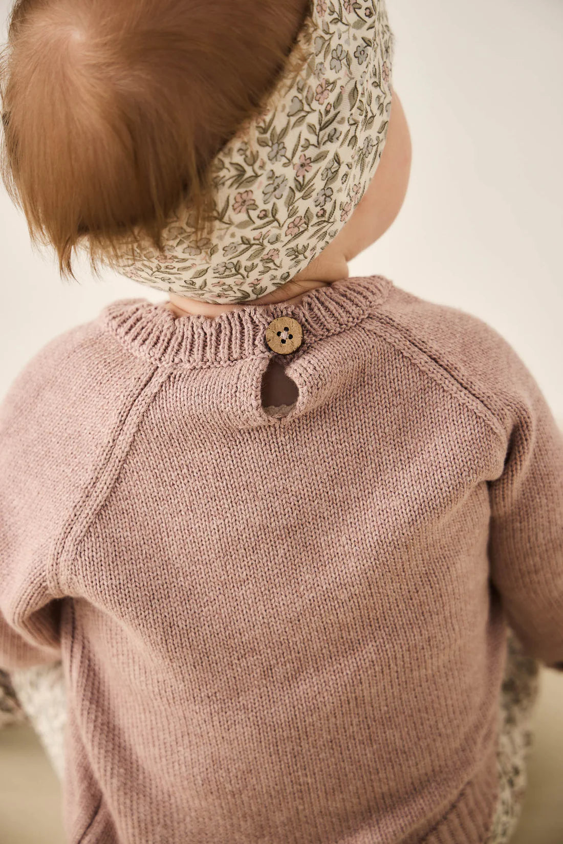 Audrey Knitted Jumper - Shell Marle
