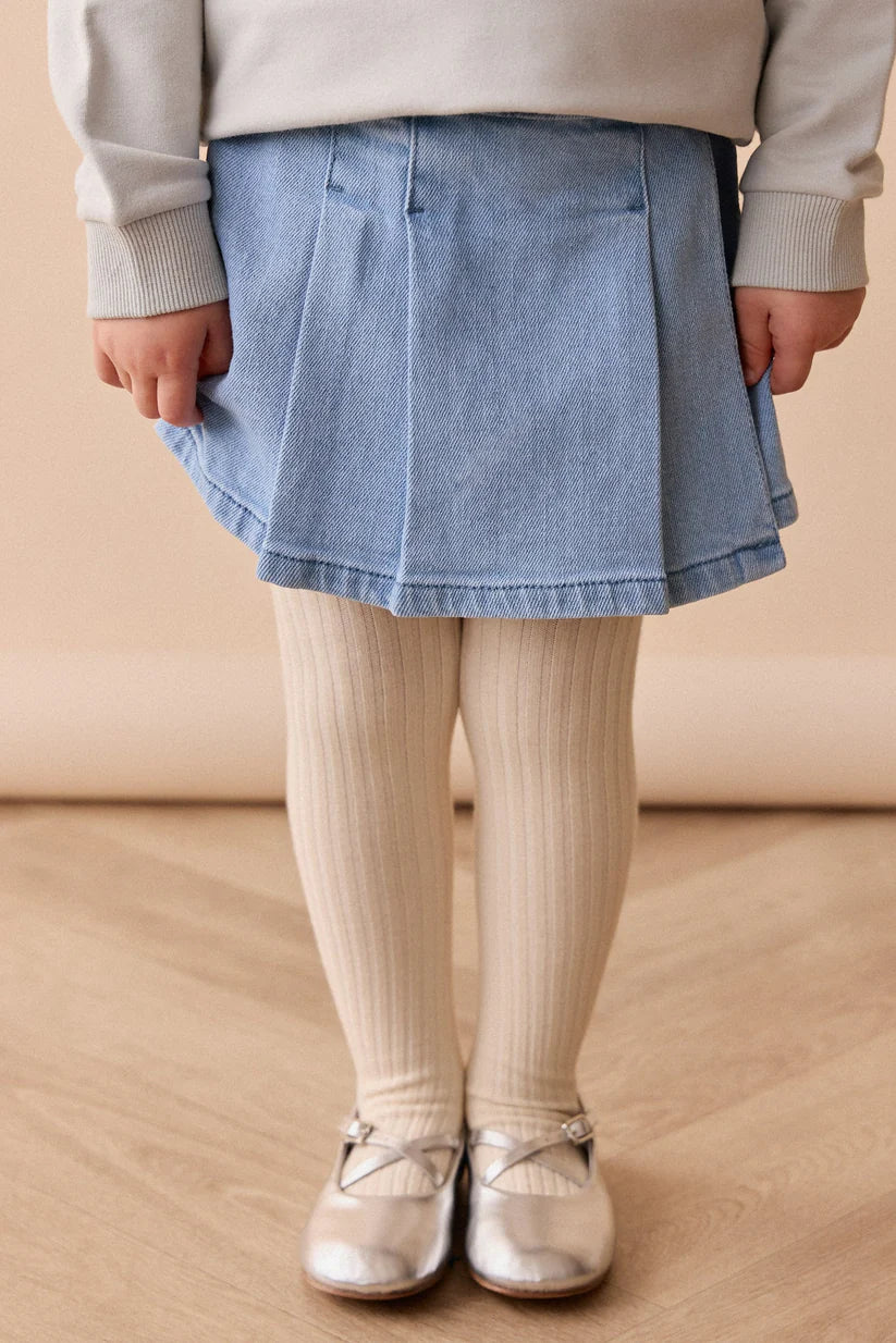 Chelsea Skirt - Washed Denim