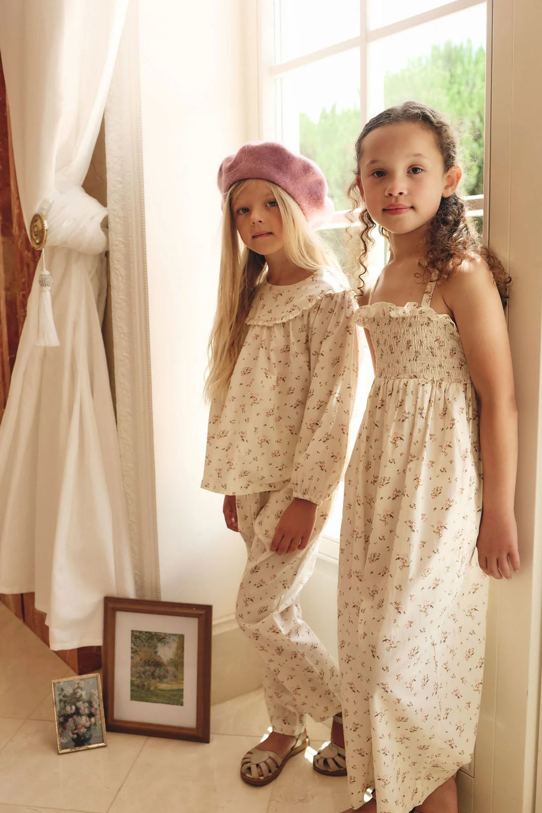 Organic Cotton Arabella Jumpsuit Bianca Antique