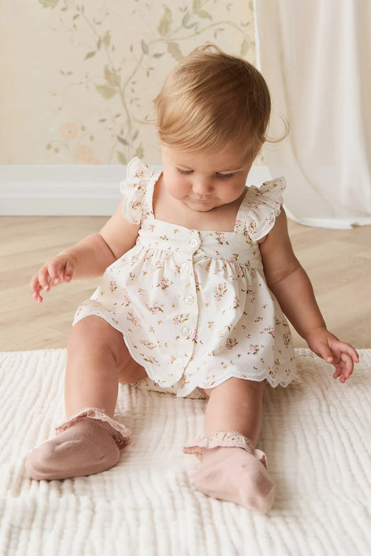 Organic Cotton Anja Top Bianca Antique