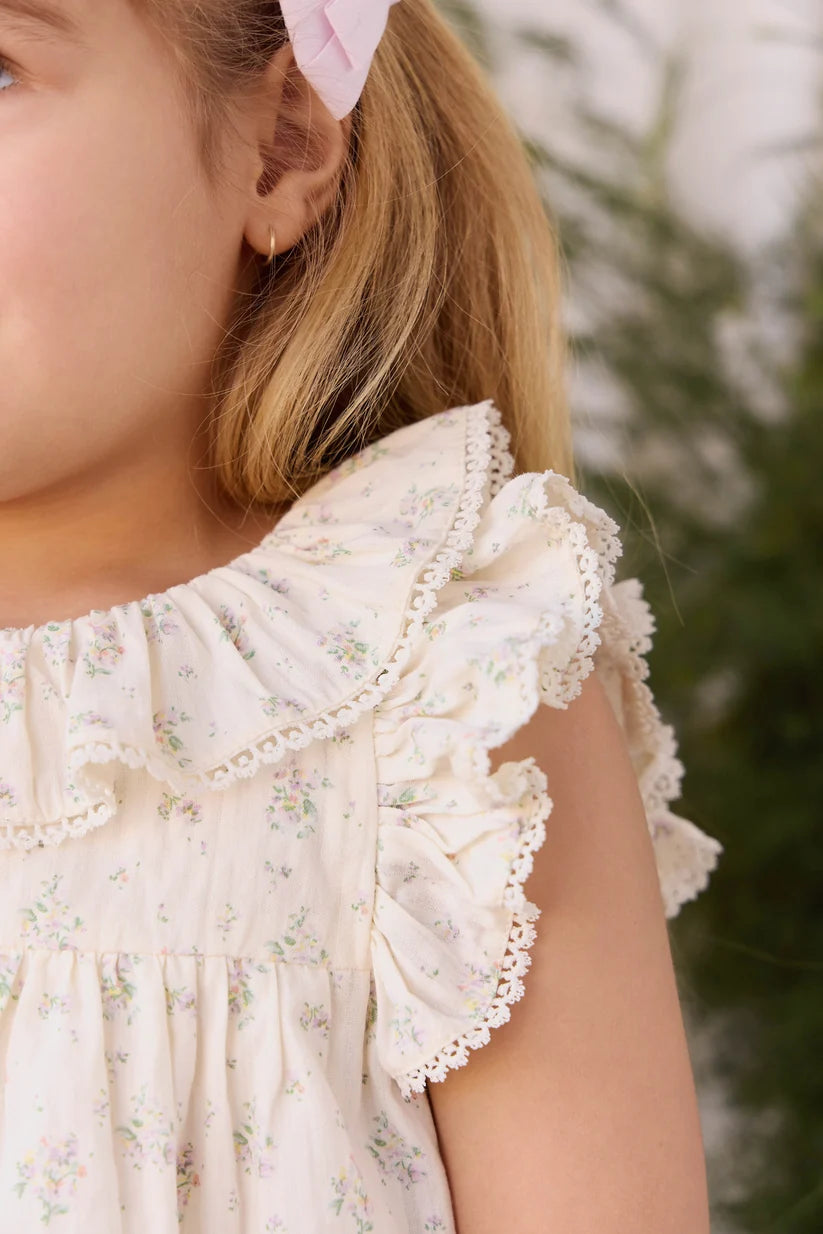 Organic Cotton Banks Blouse Justine Orchid