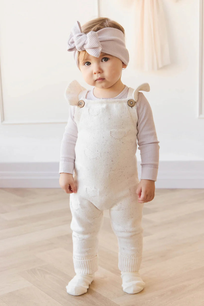Organic Cotton Modal Long Sleeve Bodysuit - Luna