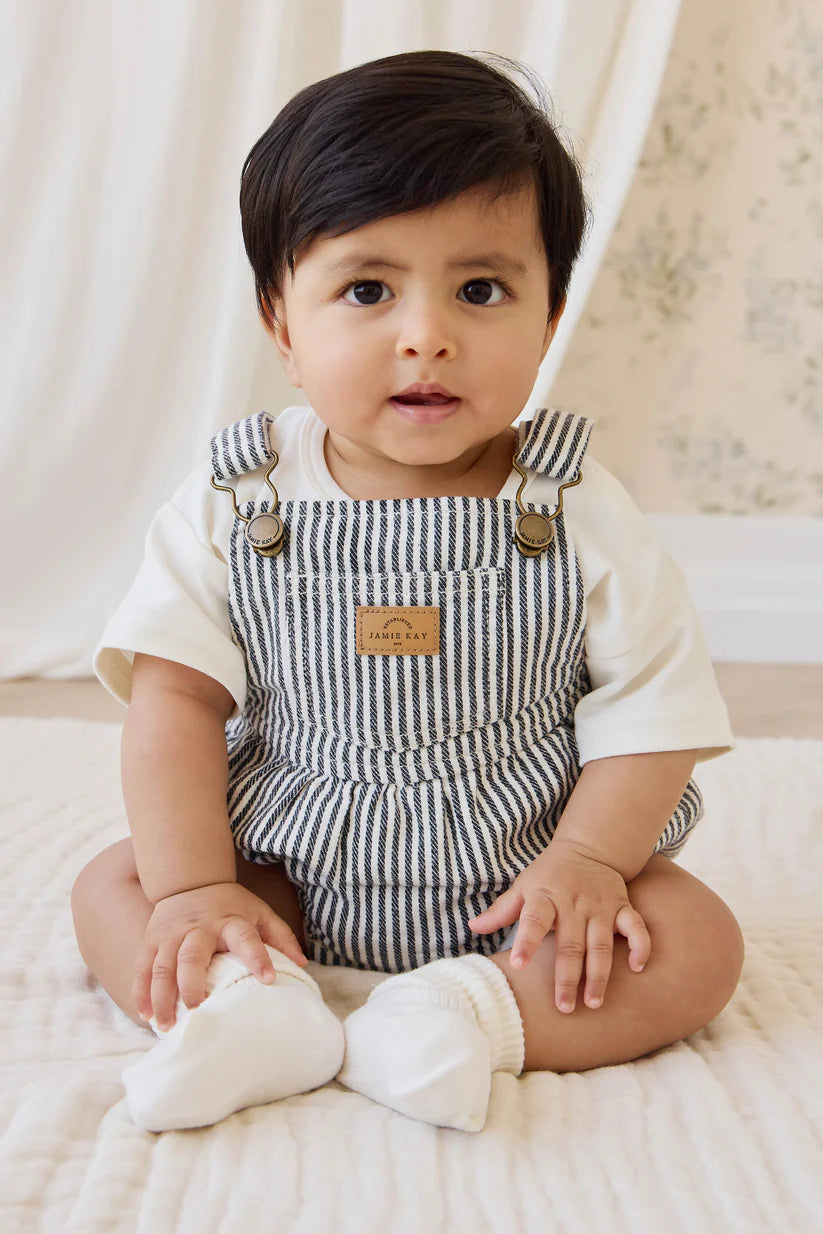 Pax Playsuit Sailor Stripe Eclipse/Cloud