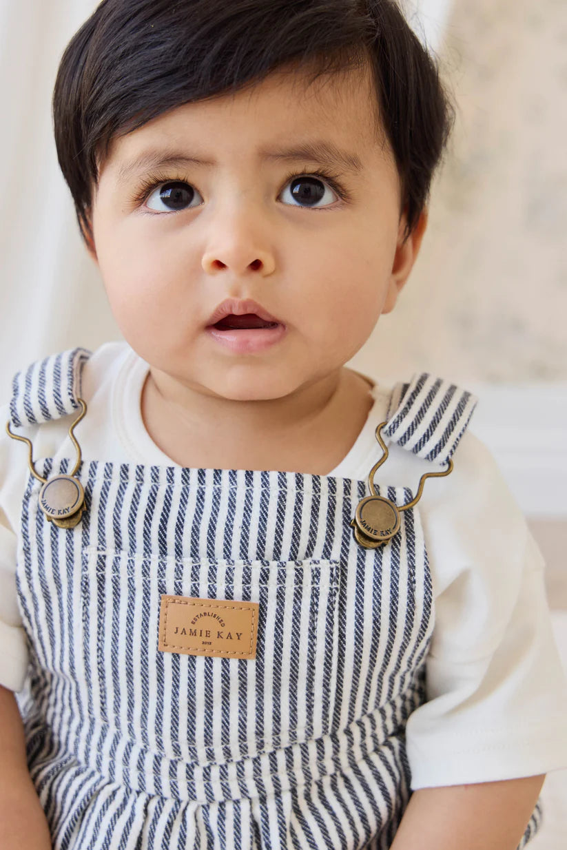 Pax Playsuit Sailor Stripe Eclipse/Cloud