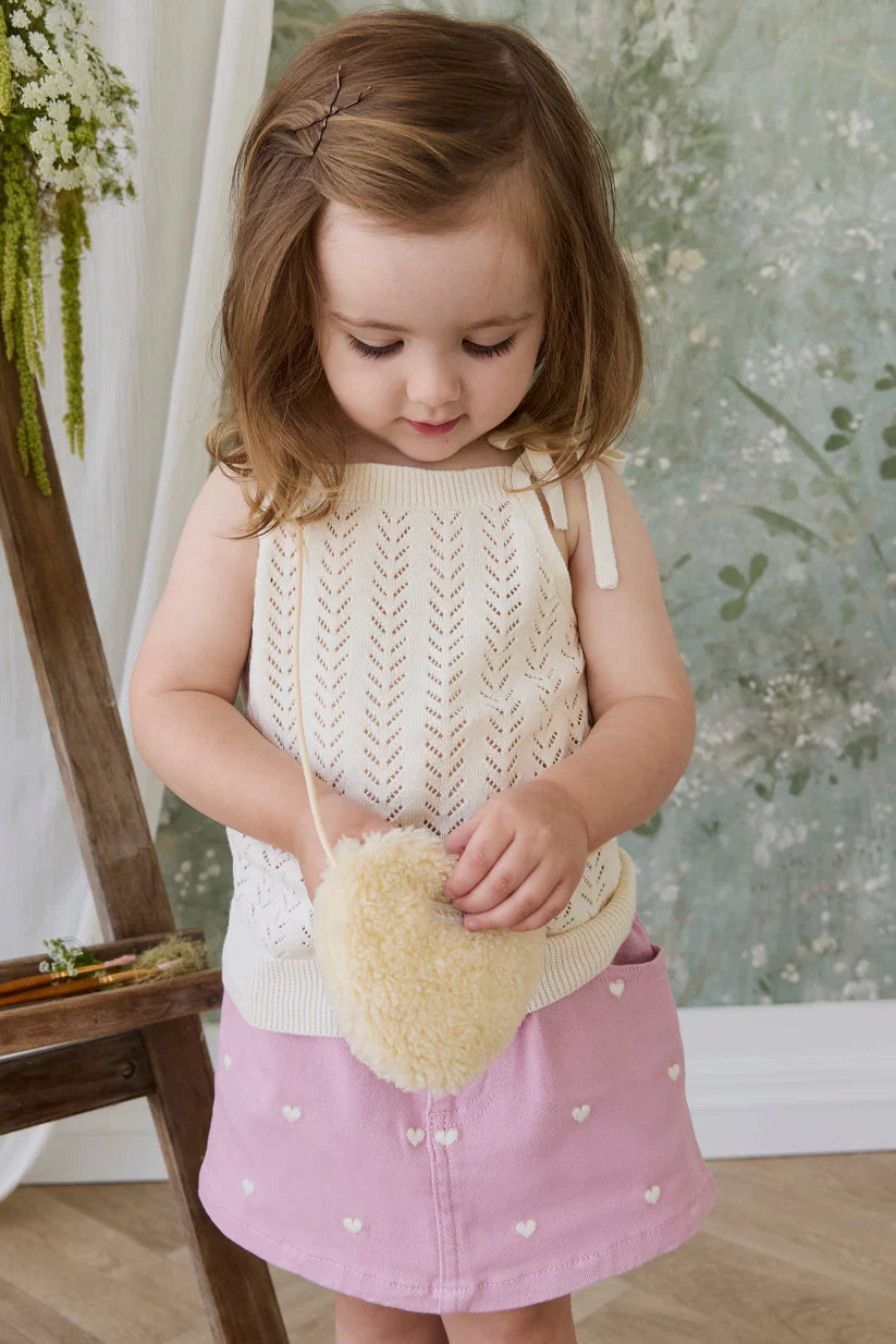 Briella Skirt Petite Heart Orchid