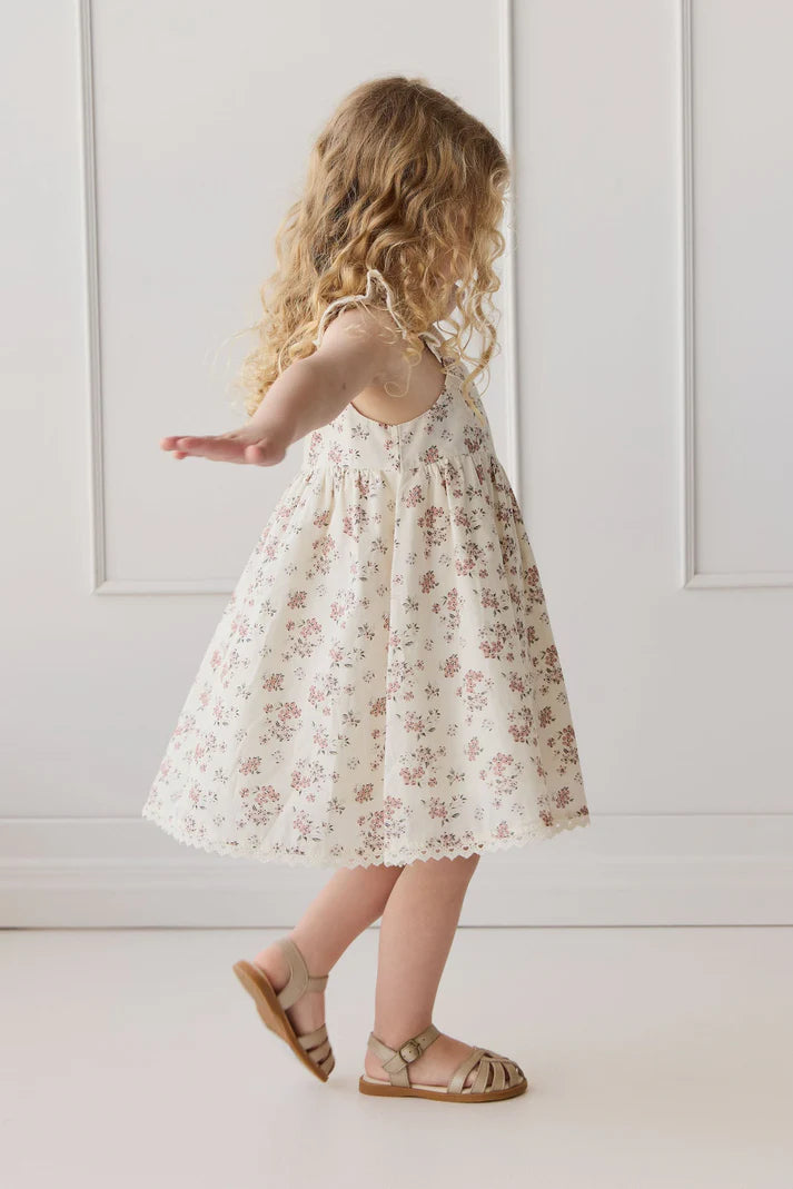 Organic Cotton Elodie Dress Selena Blush