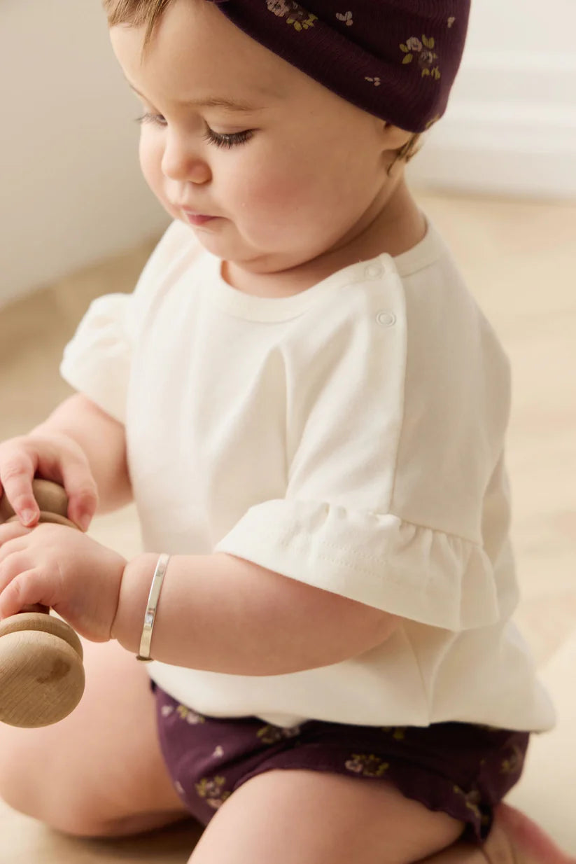 Pima Cotton Antoinette Top Parchment