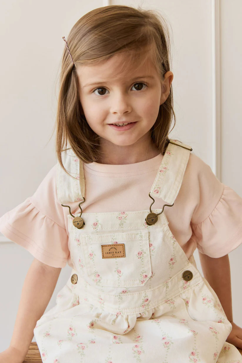 Norah Overall Dress Rose Trail