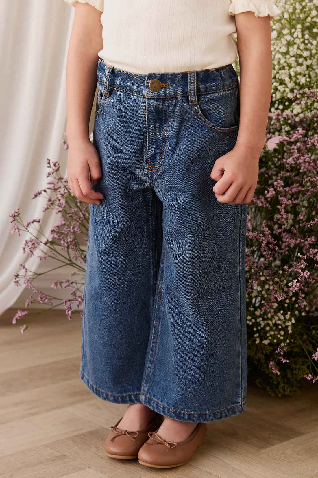 Beatrice Pant Classic Denim